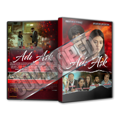 Adı Aşk - 2018 Türkçe Dvd Cover Tasarımı